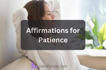 Patience Affirmations